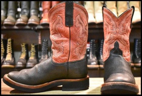 【9D 良品】ANDERSON BEAN アンダーソンビーン ローパーブーツ 37207 ツートン リオスオブメルセデス ブーツ HOPESMORE