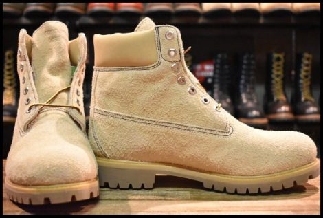 【10.5W 箱付 未使用 ノンネイティブ別注】Timberland ティンバーランド 0A6DMW ER3 ブーツ ライトベージュスエード nonnative HOPESMORE