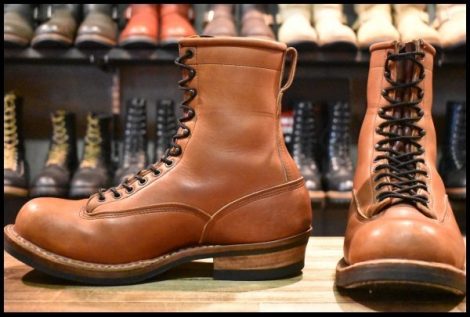 【10F 良品】WHITE’S ホワイツ スモークジャンパーLTT レッドドッグ ビブラム430シングル レザーライニング 編み上げ ブーツ HOPESMORE