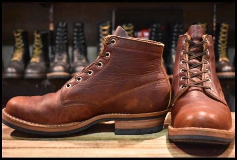 【10D 美品】WHITE’S ホワイツ セミドレス ブラウンバイソン 茶 ビブラム430シングル 編み上げ ブーツ HOPESMORE