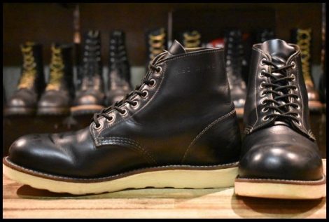 【8.5D 良品 17年】レッドウィング 9870 アイリッシュセッター ブラック クローンダイク 編み上げ レースアップ ブーツ redwing HOPESMORE