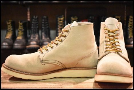 【9E 良品 09年】レッドウィング 8167 スエード アイリッシュセッター ホーソーンアビレーンラフアウト ブーツ redwing HOPESMORE