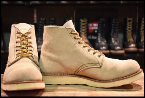 【9E 良品 09年】レッドウィング 8167 スエード アイリッシュセッター ホーソーンアビレーンラフアウト ブーツ redwing HOPESMORE