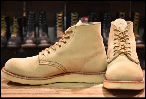 【7.5E 良品 11年】レッドウィング 8167 スエード アイリッシュセッター ホーソーンアビレーンラフアウト ブーツ redwing HOPESMORE