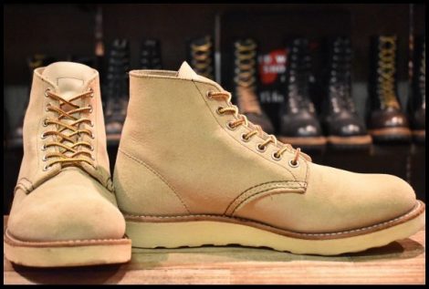 【7.5E 良品 11年】レッドウィング 8167 スエード アイリッシュセッター ホーソーンアビレーンラフアウト ブーツ redwing HOPESMORE