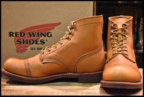 【7.5D 箱付 美品 09年】レッドウィング 8112 アイアンレンジ オロイジナル 茶 キャップトゥ アイアンレンジャー redwing HOPESMORE