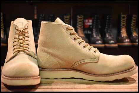 【9E 美品 11年】レッドウィング 8167 スエード アイリッシュセッター ホーソーンアビレーンラフアウト ブーツ redwing HOPESMORE