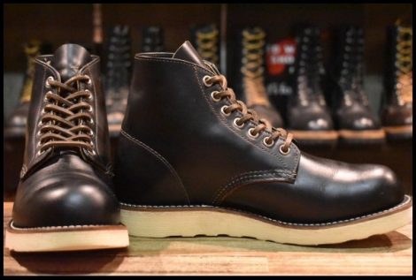 【5.5D 良品 19年】レッドウィング 9870 アイリッシュセッター ブラック クローンダイク 黒 レースアップ ブーツ redwing HOPESMORE
