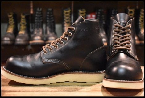 【5.5D 良品 19年】レッドウィング 9870 アイリッシュセッター ブラック クローンダイク 黒 レースアップ ブーツ redwing HOPESMORE