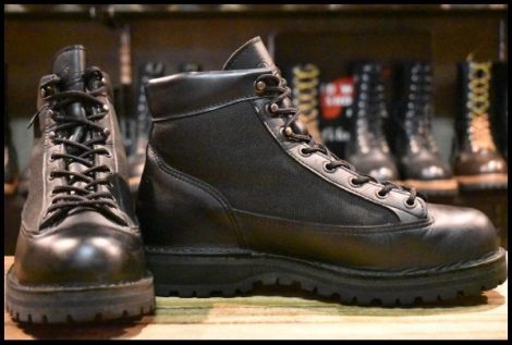 【8.5EE 美品 白タグ】Danner ダナーライトブラック 30465 ゴアテックス GORE-TEX トレッキング レースアップ ブーツ HOPESMORE