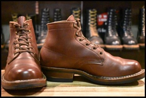 【7.5E 良品】WHITE’S ホワイツ セミドレス ブラウン 茶 ビブラム430シングル レースアップ ブーツ HOPESMORE