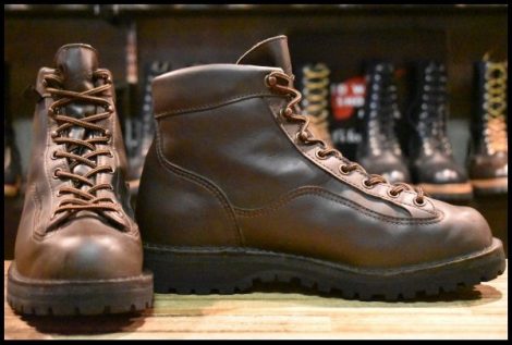 【8EE 良品 白タグ】Danner ダナー エクスプローラー 45200 ブラウン 茶 GORE-TEX ゴアテックス レースアップ ブーツ HOPESMORE