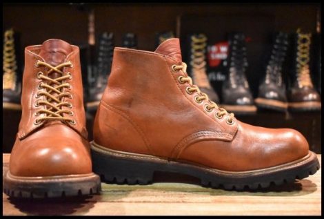 【7E 良品 羽タグ】レッドウィング 8171 ビブラム アイリッシュセッター 赤茶 オロラセット プレーントゥ ブーツ redwing HOPESMORE