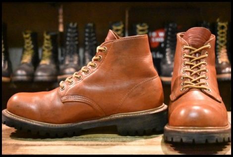 【7E 良品 羽タグ】レッドウィング 8171 ビブラム アイリッシュセッター 赤茶 オロラセット プレーントゥ ブーツ redwing HOPESMORE