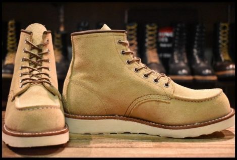 【7.5D 試着程度 美品 23年】レッドウィング 8833 スエード アイリッシュセッター ホーソーン ラフアウト ブーツ redwing 8173 HOPESMORE