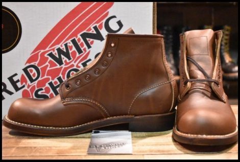 【8D 箱付 DEAD 100周年限定 04年】レッドウィング 8285 レースアップブーツ ブラウン 編み上げ ブーツ redwing HOPESMORE