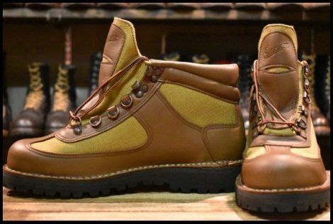【9EE 未使用 白タグ】Danner ダナー フェザーライトリバイバル 30125 茶 ブラウン ゴアテックス GORE-TEX ダナーライト ブーツ HOPESMORE