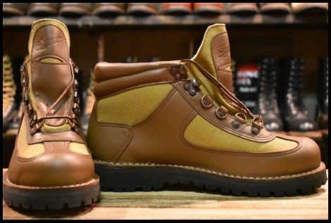 【9EE 未使用 白タグ】Danner ダナー フェザーライトリバイバル 30125 茶 ブラウン ゴアテックス GORE-TEX ダナーライト ブーツ HOPESMORE