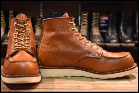 【8E 良品 22年】レッドウィング 875 アイリッシュセッター 茶 オロレガシー モックトゥ レースアップ ブーツ redwing HOPESMORE