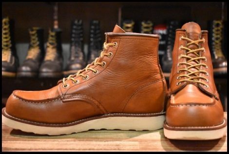 【8E 良品 22年】レッドウィング 875 アイリッシュセッター 茶 オロレガシー モックトゥ レースアップ ブーツ redwing HOPESMORE