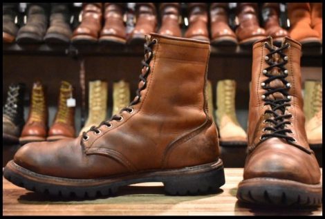 【10.5E 中古 AMERICAタグ 77年1月刻印】レッドウィング 899 アイリッシュセッター ビブラム ビンテージ ブーツ redwing HOPESMORE