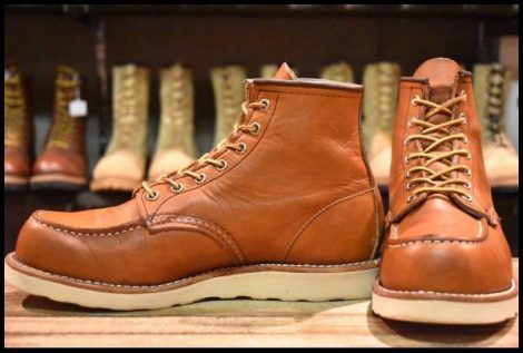 【8E 良品 23年】レッドウィング 875 アイリッシュセッター 茶 オロレガシー モックトゥ レースアップ ブーツ redwing HOPESMORE