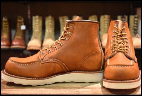 【7E 美品 24年】レッドウィング 875 アイリッシュセッター 茶 オロレガシー モック 編み上げ ブーツ redwing HOPESMORE