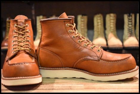 【8E 良品 23年】レッドウィング 875 アイリッシュセッター 茶 オロレガシー モックトゥ レースアップ ブーツ redwing HOPESMORE
