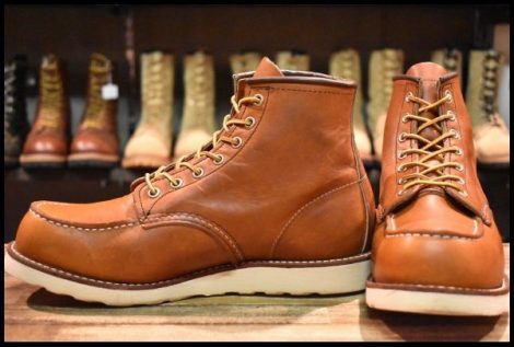 【9E 良品 22年】レッドウィング 875 アイリッシュセッター 茶 オロレガシー モックトゥ レースアップ ブーツ redwing HOPESMORE