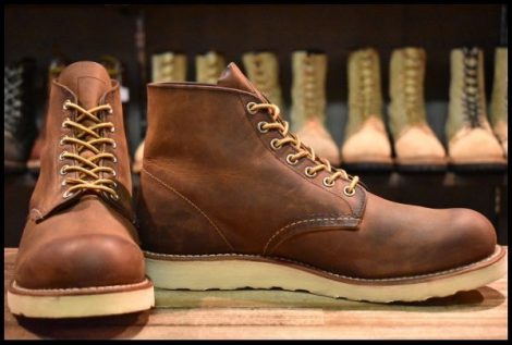 【9.5D 良品 15年】レッドウィング 9111 アイリッシュセッター 茶 カッパー ラフ＆タフ プレーントゥ 編み上げ ブーツ redwing HOPESMORE