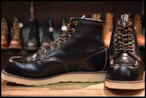【8E 美品 19年】レッドウィング 9874 アイリッシュセッター モックトゥ ブラック クローンダイク 編み上げ ブーツ redwing HOPESMORE