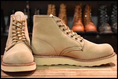 【4D 美品 09年】レッドウィング 8167 スエード アイリッシュセッター ホーソーンアビレーン プレーントゥ ブーツ redwing HOPESMORE