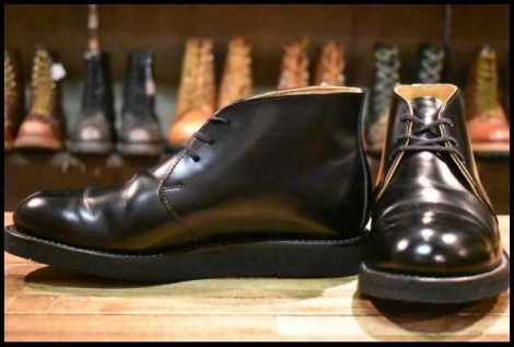 【7.5 美品】Danner ダナー ポストマンブーツ POSTMAN BOOTS D-4302 チャッカ ブラック 黒 9196 ブーツ HOPESMORE