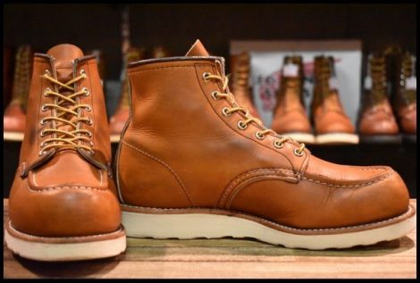 【8E 箱付 良品 25年】レッドウィング 875 アイリッシュセッター 茶 オロレガシー モックトゥ レースアップ ブーツ redwing HOPESMORE