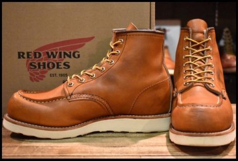 【8E 箱付 良品 25年】レッドウィング 875 アイリッシュセッター 茶 オロレガシー モックトゥ レースアップ ブーツ redwing HOPESMORE