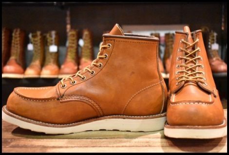 【10D 良品 22年】レッドウィング 875 アイリッシュセッター 茶 オロレガシー モックトゥ レースアップ ブーツ redwing HOPESMORE