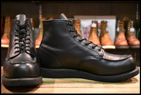 【10.5D 良品 SHIPS別注 エクスクルーシブ 16年】レッドウイング 8137 アイリッシュセッター 黒 ブラック ブーツ シップス HOPESMORE