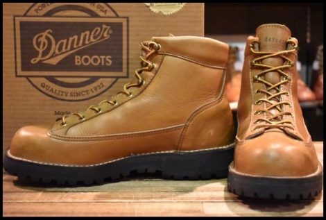 【7.5EE 箱付 良品 リミテッド限定 20TH 黒タグ】Danner ダナーライト 39800X ゴアテックス GORE-TEX トレッキング ブーツ HOPESMORE