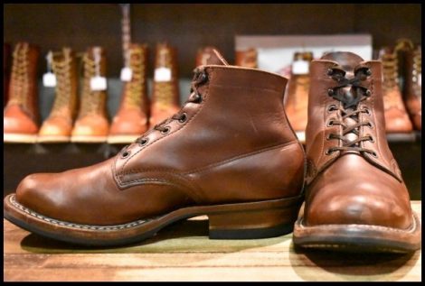 【8.5E 良品】WHITE’S ホワイツ セミドレス ブラウンクロムエクセル 茶 ビブラム269シングル レースアップ ブーツ HOPESMORE