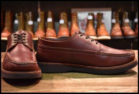 【10E 良品】RUSSELL MOCCASIN ラッセルモカシン オネイダ オックスフォード クロムエクセル シングル ブーツ HOPESMORE