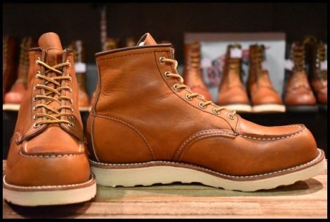 【8E 美品 23年】レッドウィング 875 アイリッシュセッター 茶 オロレガシー モックトゥ レースアップ ブーツ redwing HOPESMORE