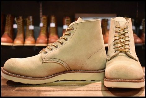 【8.5E 美品 11年】レッドウィング 8167 スエード アイリッシュセッター ホーソーンアビレーンラフアウト ブーツ redwing HOPESMORE