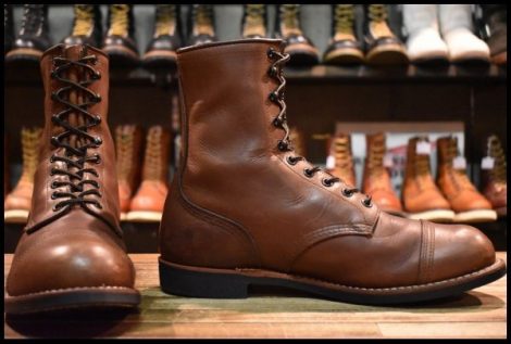 【10D 良品 17年 INDIAN MOTORCYCLE別注】レッドウィング 4313 アイアンレンジャー インディアンモーターサイクル redwing HOPESMORE