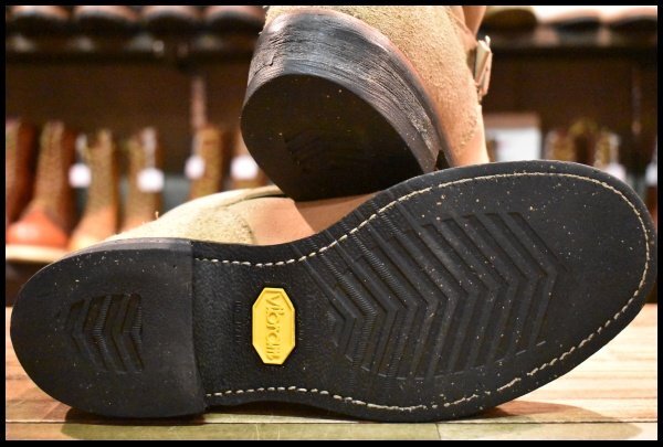 9.5E 良品 黒タグ】Chippewa チペワ 1901M13 ショートエンジニア 7 
