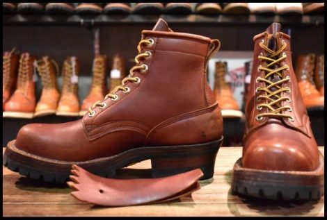 【9E 良品 JACKROSE VINTAGE別注】WHITE’S ホワイツ スモークジャンパー レッドドッグ 赤 ジャックローズ ブーツ redwing HOPESMORE