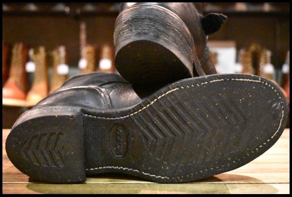 9E 良品 黒タグ】Chippewa チペワ 1901M58 ショートエンジニア