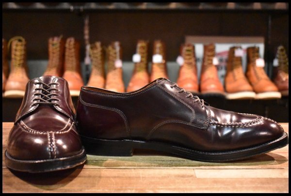 11D 美品】ALDEN オールデン 2210 オックスフォード バーガンディ