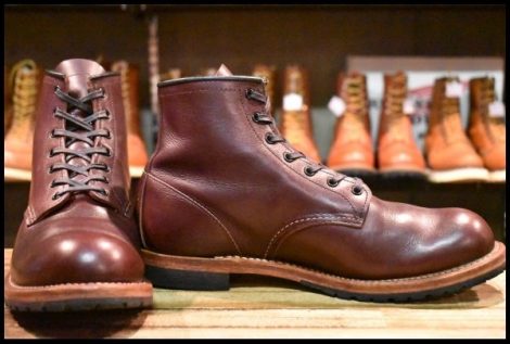 【9D 良品 17年】レッドウィング 9411 ベックマン ブラックチェリー フェザーストーン プレーントゥ 9011 ブーツ redwing HOPESMORE