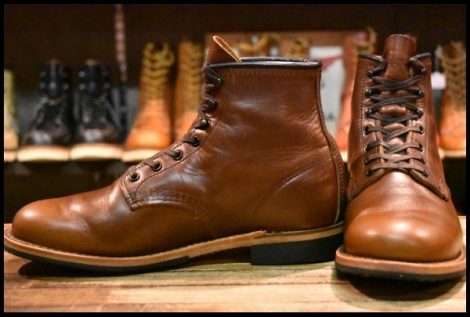 【7.5D 美品 24年】レッドウィング 9422 ベックマン シガー エクスカリバー プレーントゥ 9016 9416 ブーツ redwing HOPESMORE