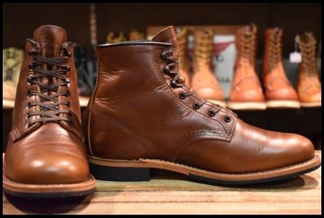 【7.5D 美品 24年】レッドウィング 9422 ベックマン シガー エクスカリバー プレーントゥ 9016 9416 ブーツ redwing HOPESMORE